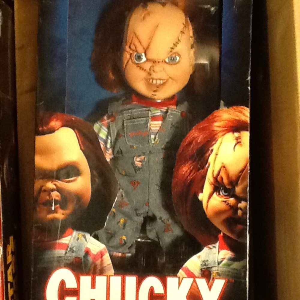 Sideshow Collectibles Scarred Face Chucky 14" Figure / Doll New in Box